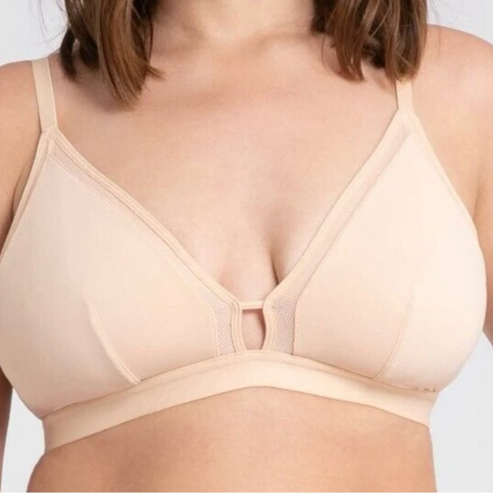 All. You. Lively Women's Size 1 Busty Mesh Trim Bralette New With Tags